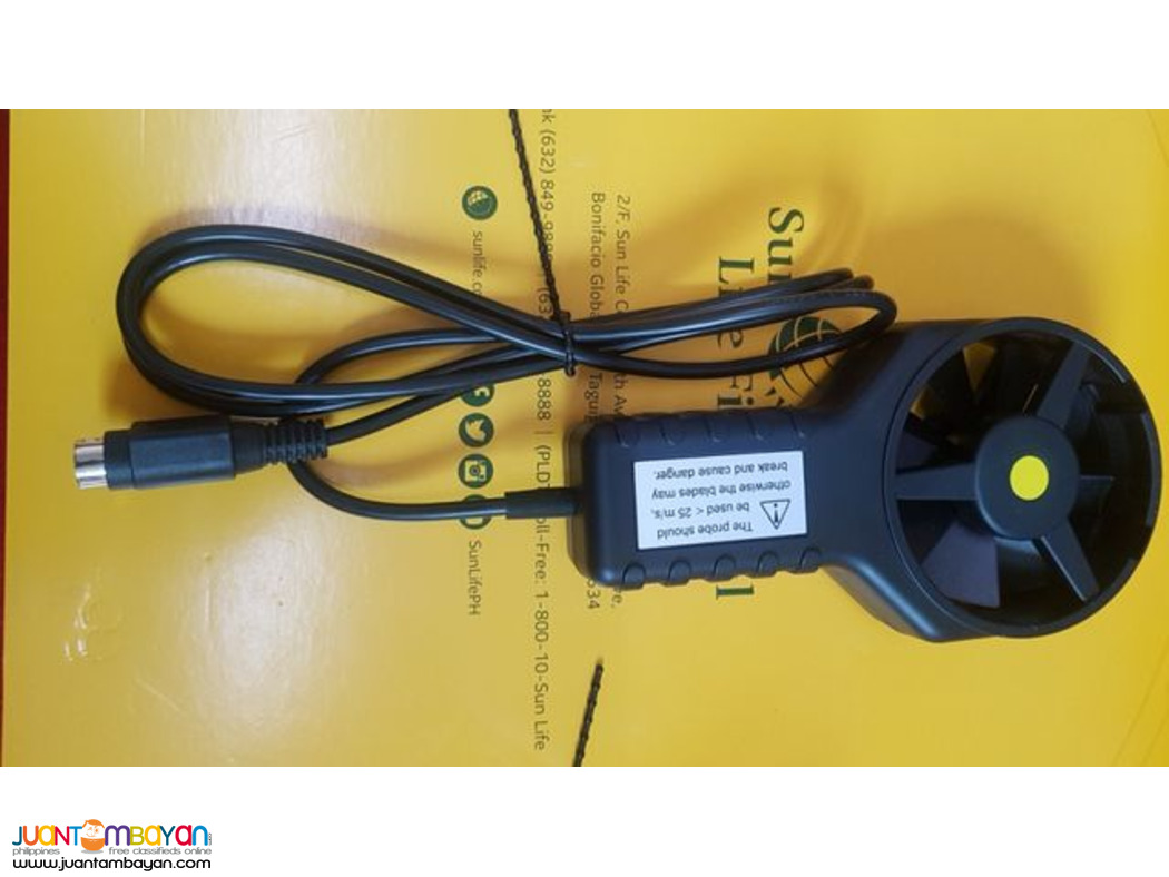 Vane Anemometer, Hygrometer, Datalogger, ThermoAnemometer