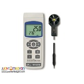 Vane Anemometer, Hygrometer, Datalogger, ThermoAnemometer