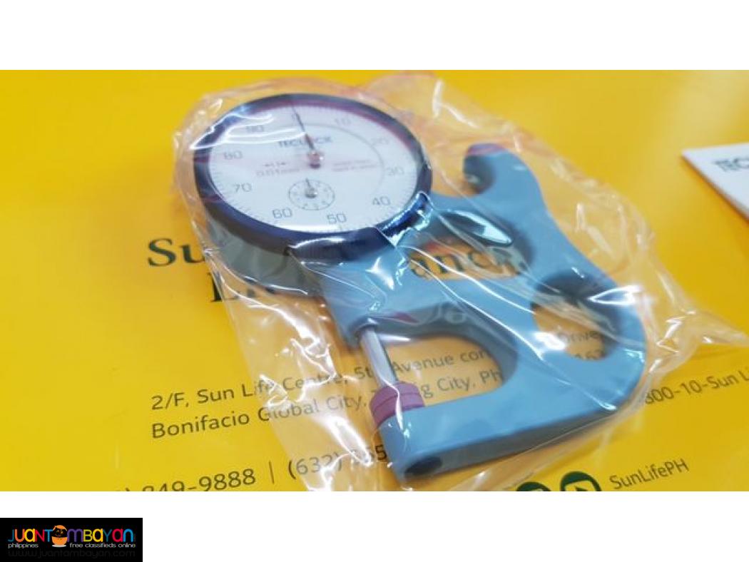 Thickness Gauge, Dial Thickness Gauge, Teclock (Japan)