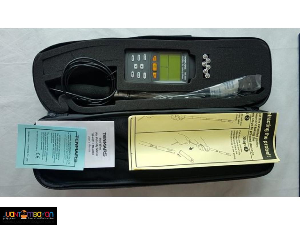 Hot Wire Anemometer, Anemometer, Air Velocity Meter, Airflow Meter