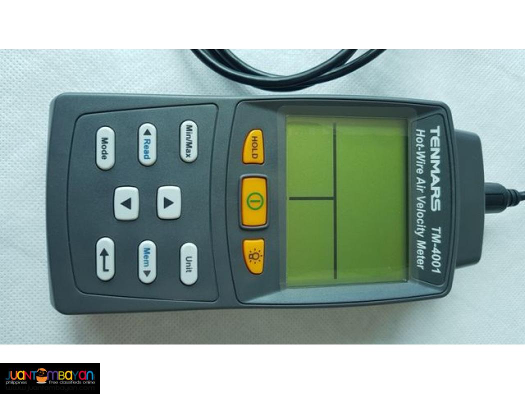 Hot Wire Anemometer, Anemometer, Air Velocity Meter, Airflow Meter