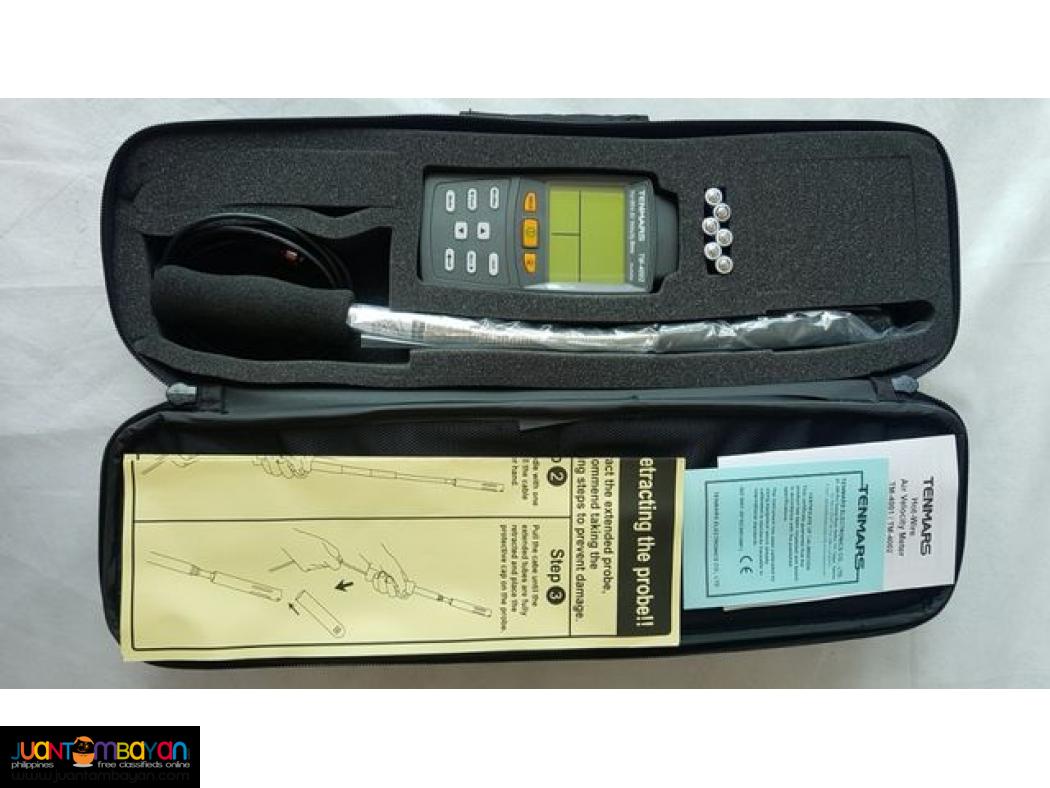 Hot Wire Anemometer, Anemometer, Air Velocity Meter, Airflow Meter