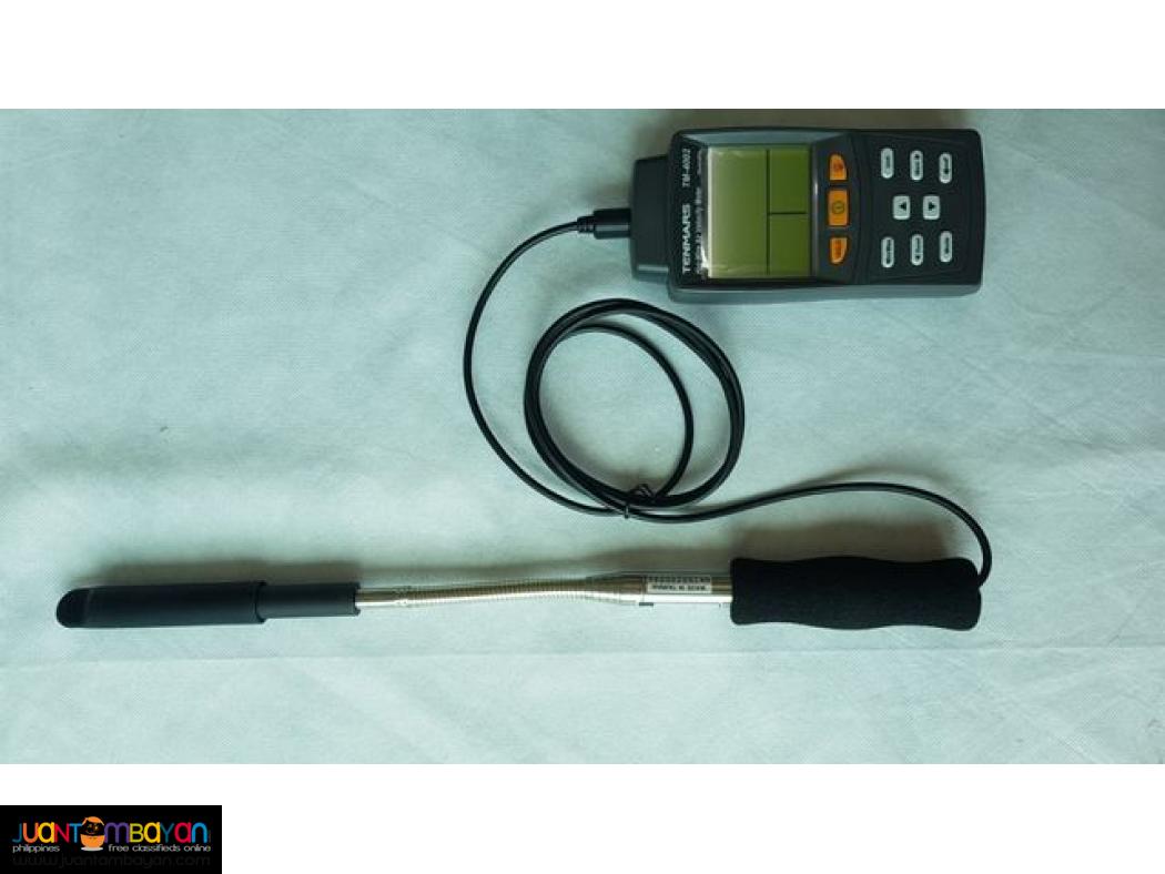 Hot Wire Anemometer, Anemometer, Air Velocity Meter, Airflow Meter