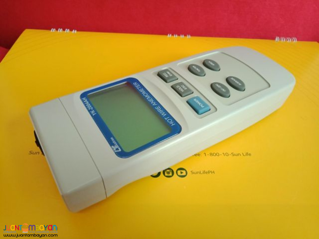 Hot Wire Anemometer, ThermoAnemometer, Airflow Meter