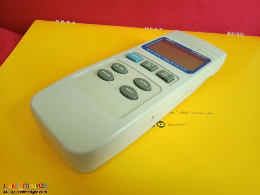 Hot Wire Anemometer, ThermoAnemometer, Airflow Meter