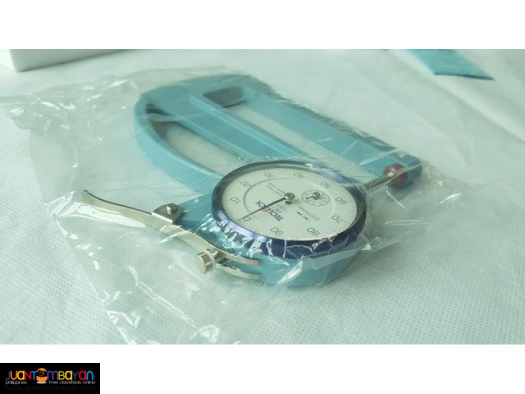 Thickness Gauge, Dial Thickness Gauge, WIDE JAW, Teclock SM-114