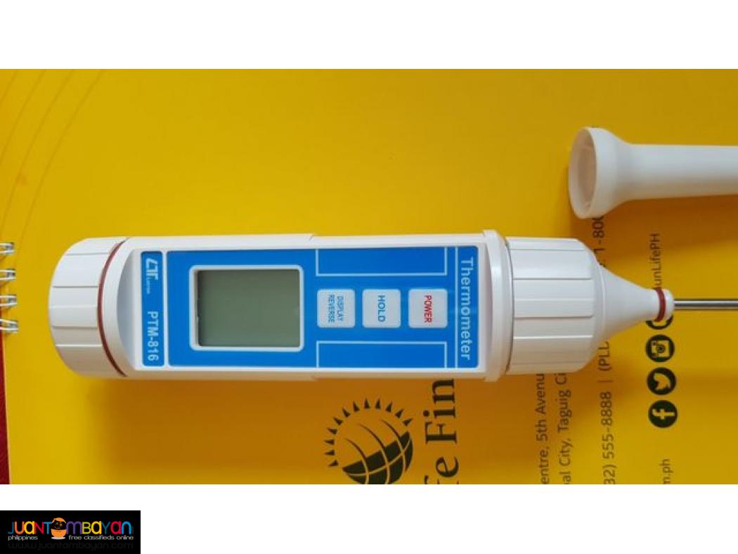 Digital Thermometer, Thermometer, Type-K Thermometer, Lutron