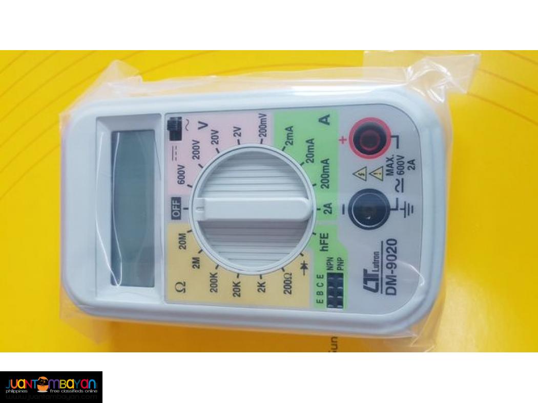 Multimeter, Pocket DMM, Digital Multimeter, Lutron DM-9020