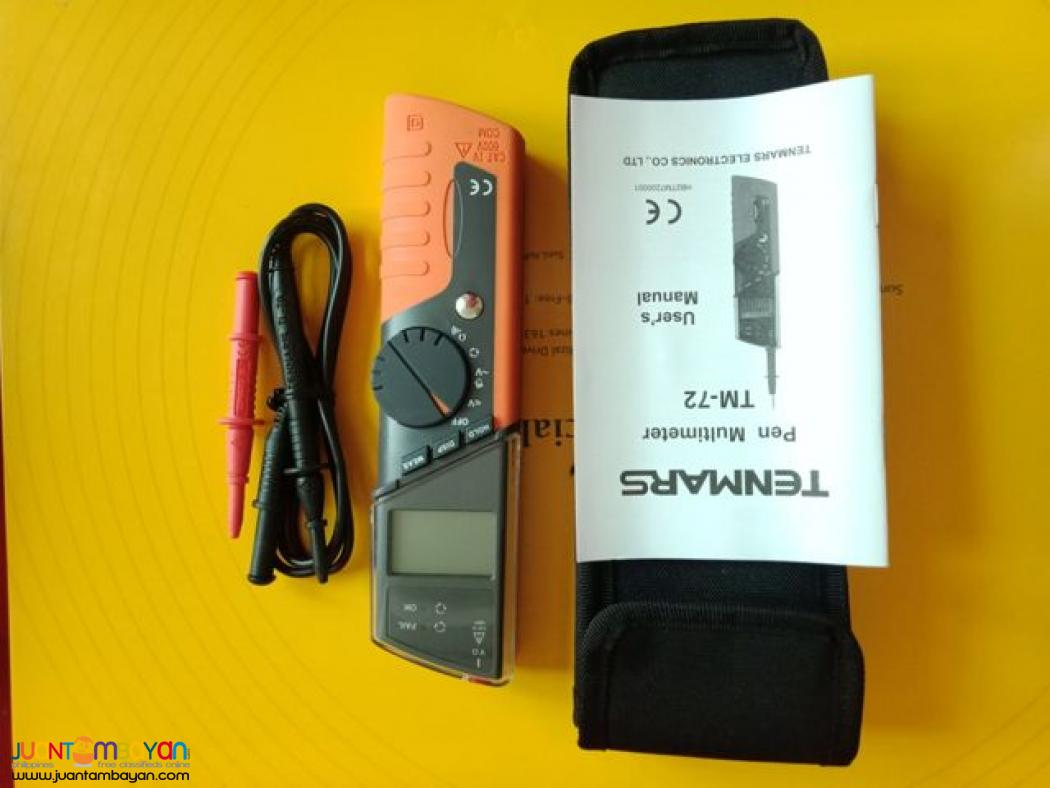 Multimeter, Pocket Tester, Pocket DMM, DMM, Phase Rotation Tester