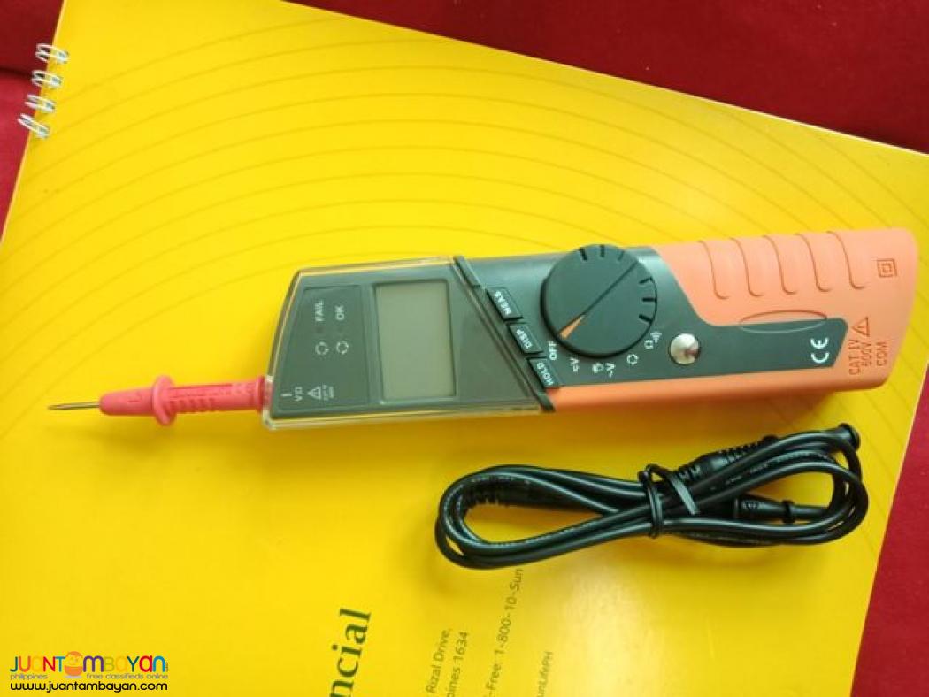 Multimeter, Pocket Tester, Pocket DMM, DMM, Phase Rotation Tester