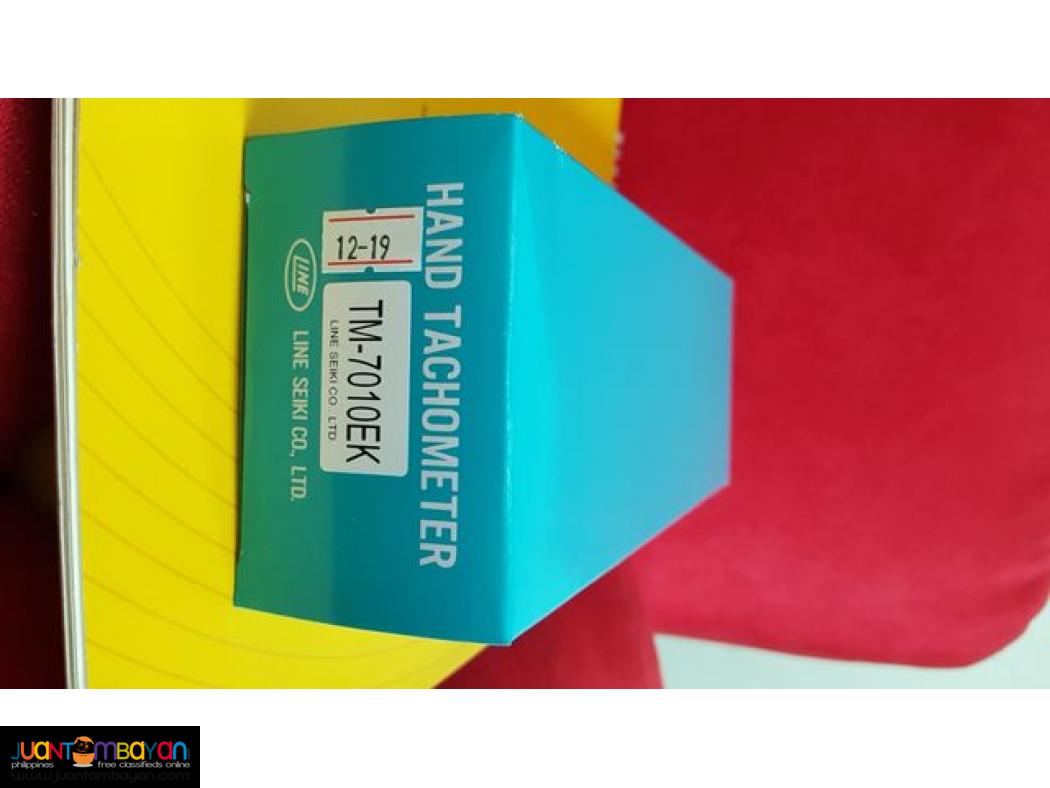 LASER Tachometer, Hand Tachometer, TM-7010EK, Line Seiki (Japan)