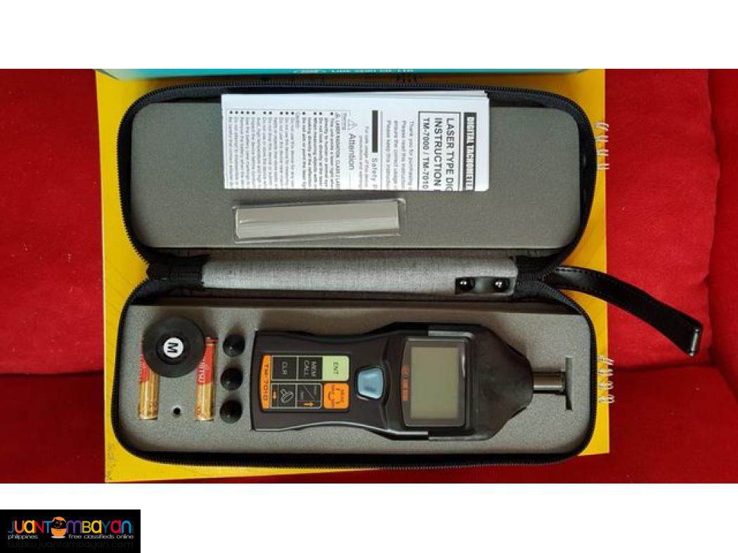 LASER Tachometer, Hand Tachometer, TM-7010EK, Line Seiki (Japan)
