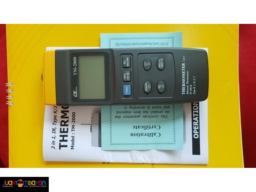 Thermometer, Infrared Thermometer, PT100 Thermometer