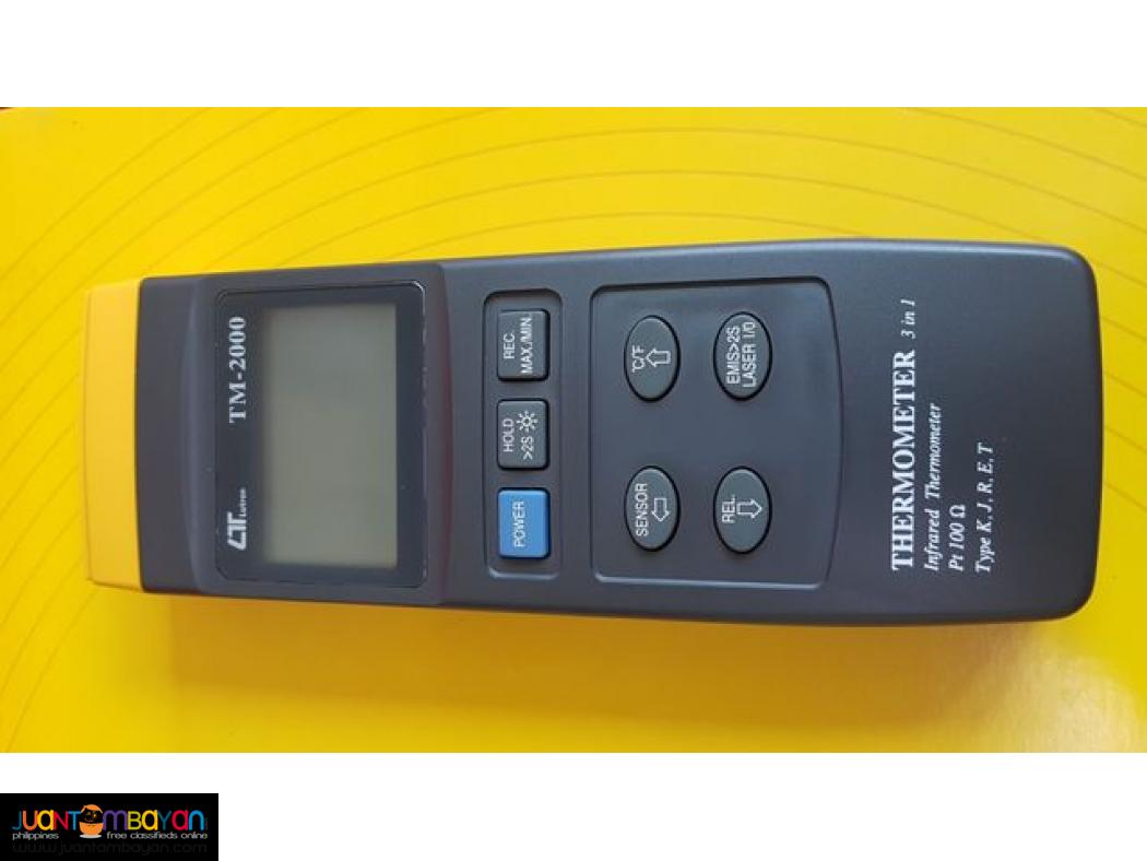 Thermometer, Infrared Thermometer, PT100 Thermometer