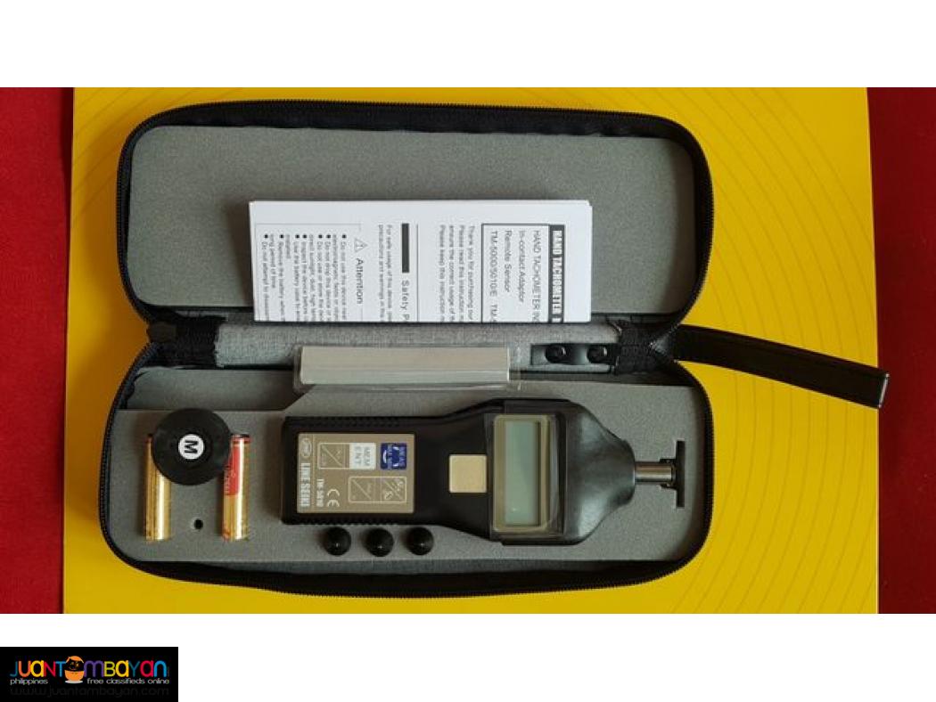 Photo Tachometer, Hand Tachometer, Non-Contact Tachometer