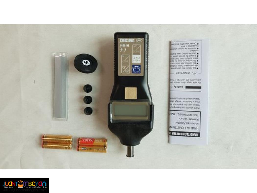 Photo Tachometer, Hand Tachometer, Non-Contact Tachometer