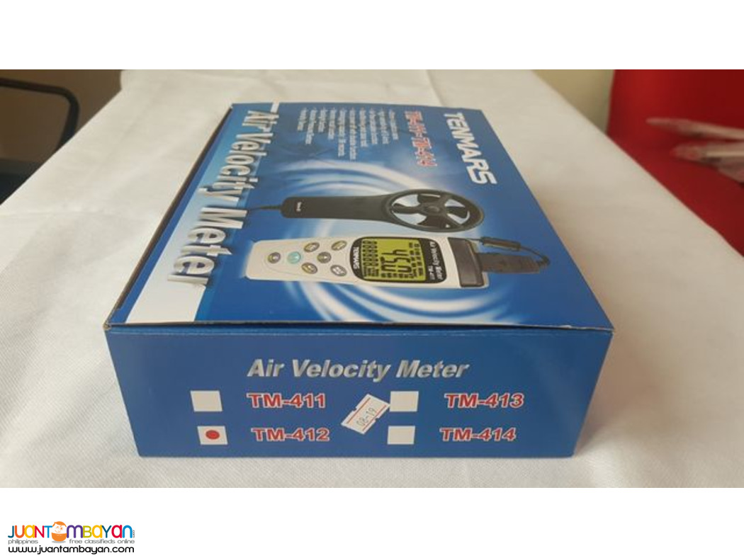 Vane Anemometer, ThermoAnemometer, Tenmars (Taiwan)