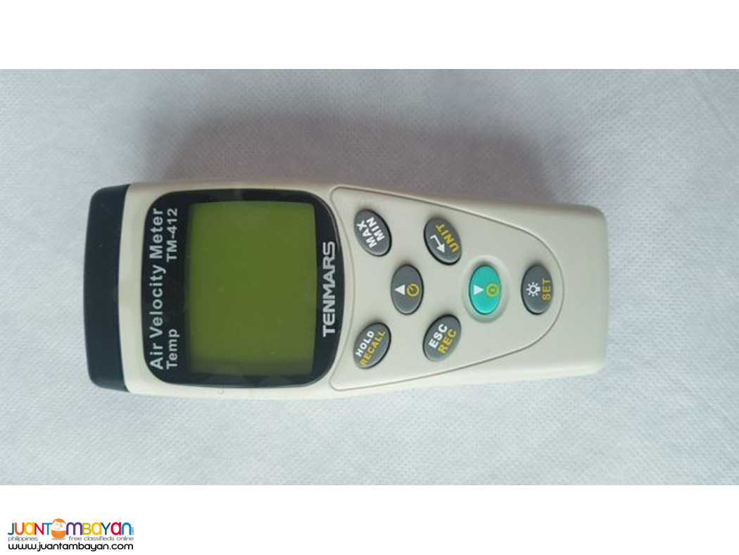 Vane Anemometer, ThermoAnemometer, Tenmars (Taiwan)