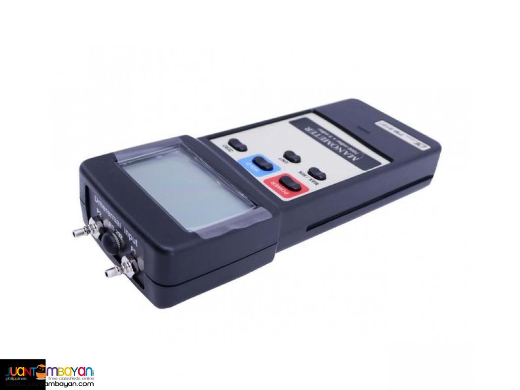 Differential Pressure Manometer, Digital Manometer, 2000 mBAR, Lutron