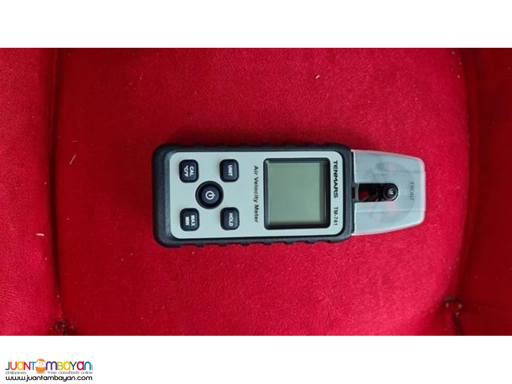 Pocket Anemometer, Portable Wind Meter, Tenmars TM-741