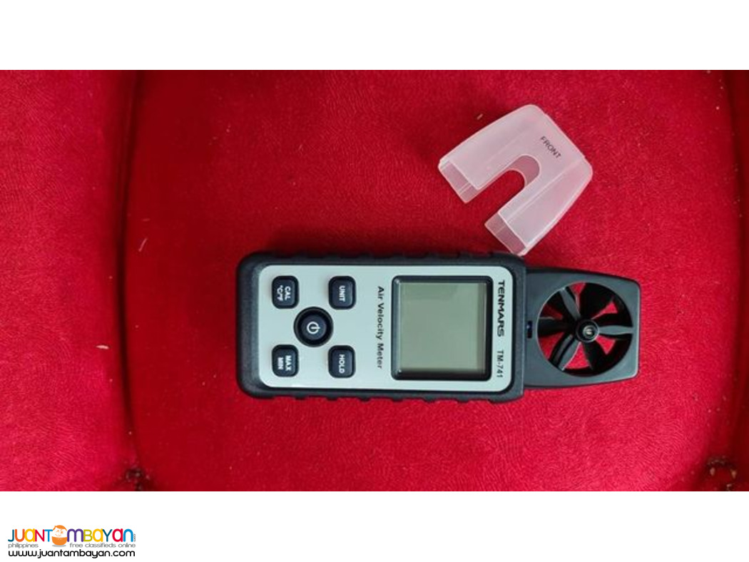Pocket Anemometer, Portable Wind Meter, Tenmars TM-741