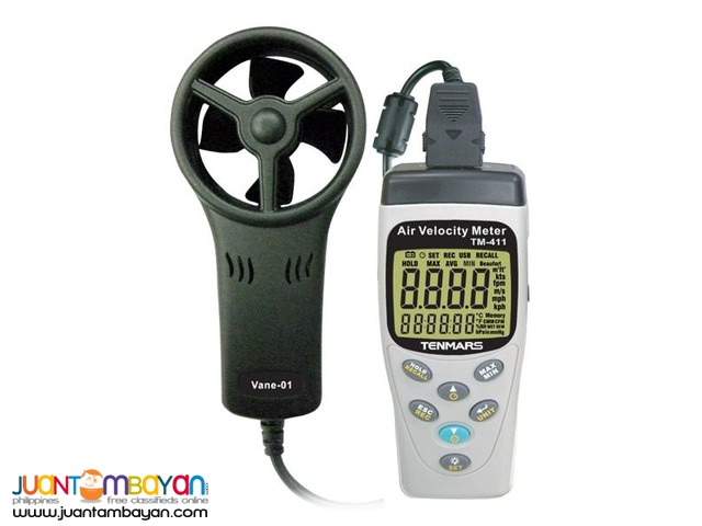 Vane Anemometer, ThermoAnemometer, Tenmars (Taiwan)