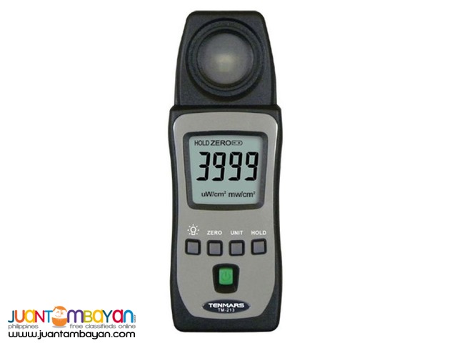 UV Light Meter, UV Meter, Pocket UV Meter, UVA/UVB, Tenmars TM-213