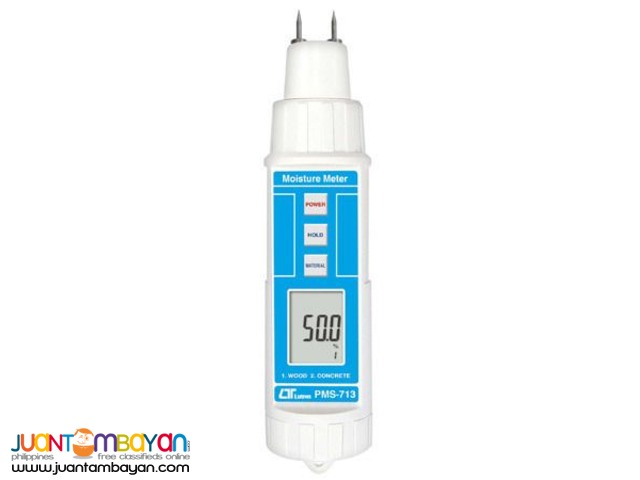Wood Moisture Meter, Concrete Moisture Meter, Lutron PMS-713
