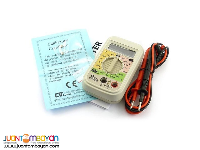 Multimeter, Pocket DMM, Digital Multimeter, Lutron DM-9020