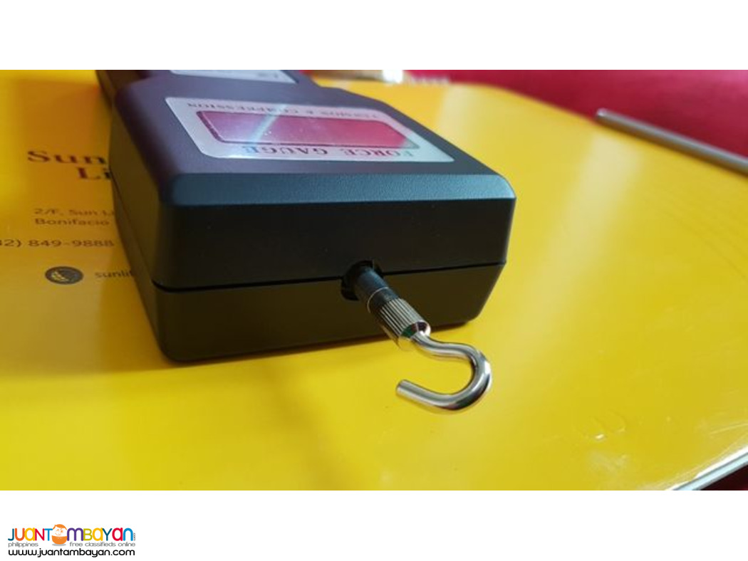 Force Gauge, Tension Gauge, Digital PushPull Gauge