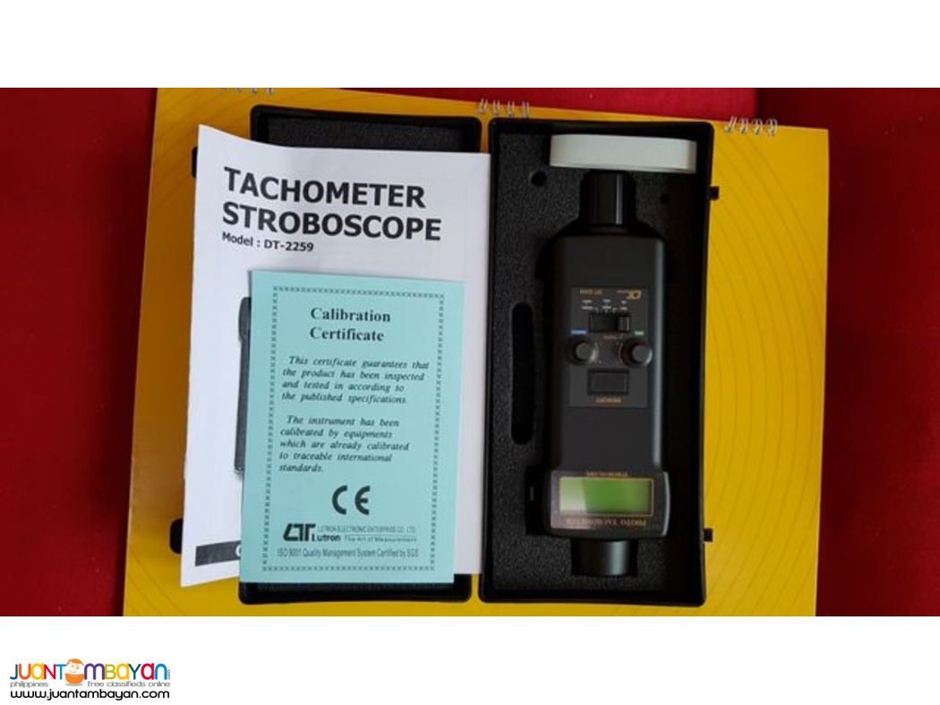 Photo Tachometer, Stroboscope, Tachometer, Laser Tachometer