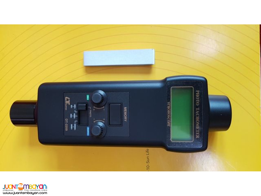 Photo Tachometer, Stroboscope, Tachometer, Laser Tachometer