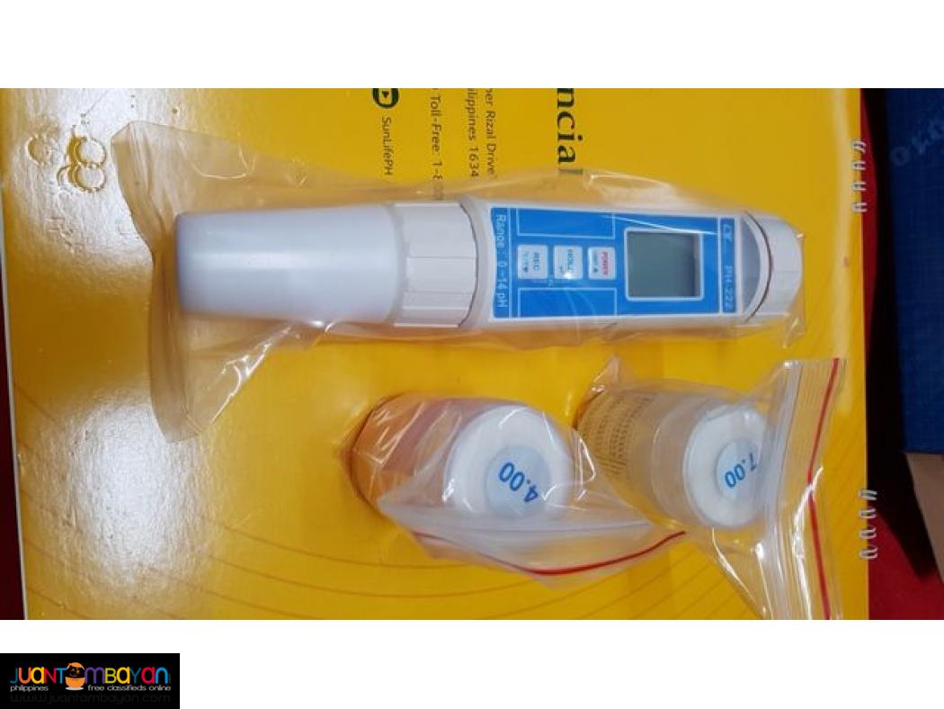 pH Meter, Pen pH Meter, Digital pH Meter, with Temperature, Lutron