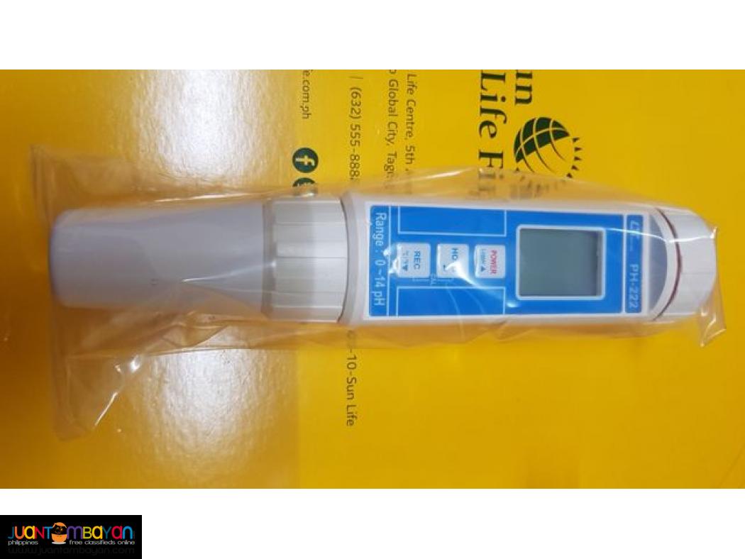 pH Meter, Pen pH Meter, Digital pH Meter, with Temperature, Lutron