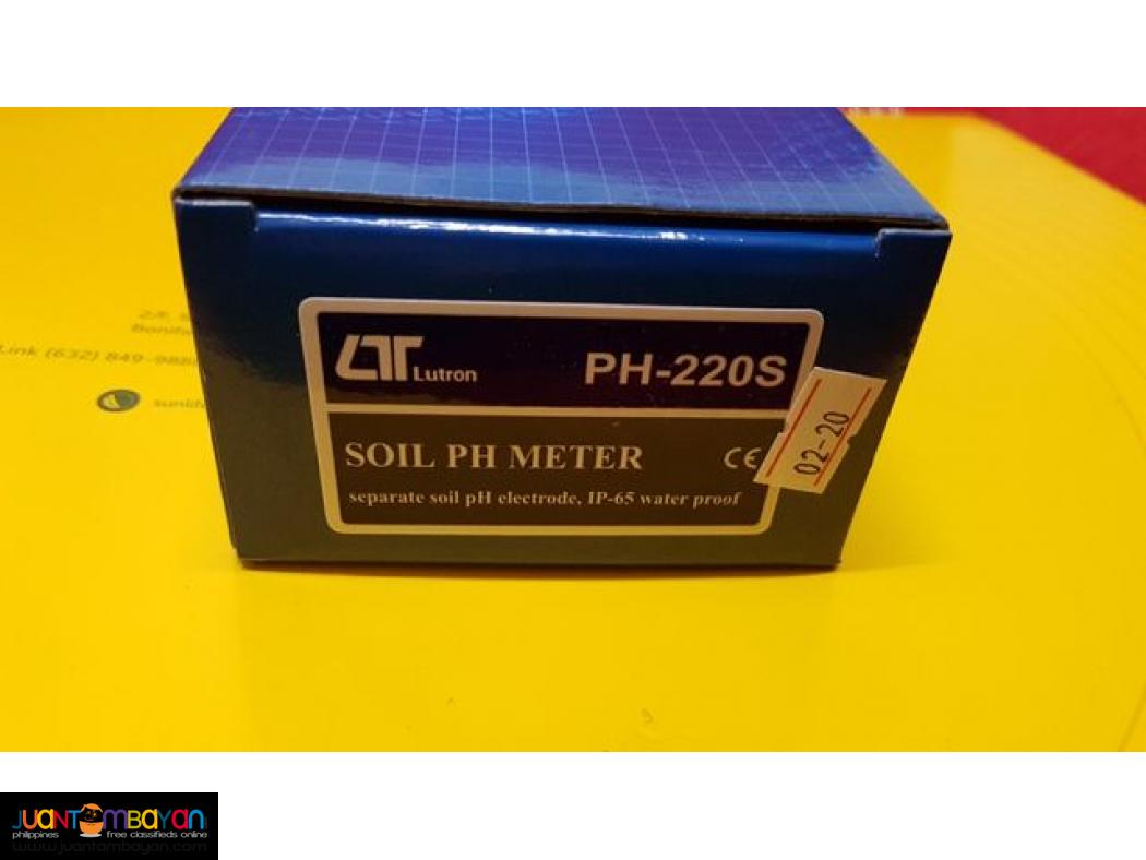 Soil pH Meter, pH Soil Meter with SPEAR TIP pH Electrode, PH-220S