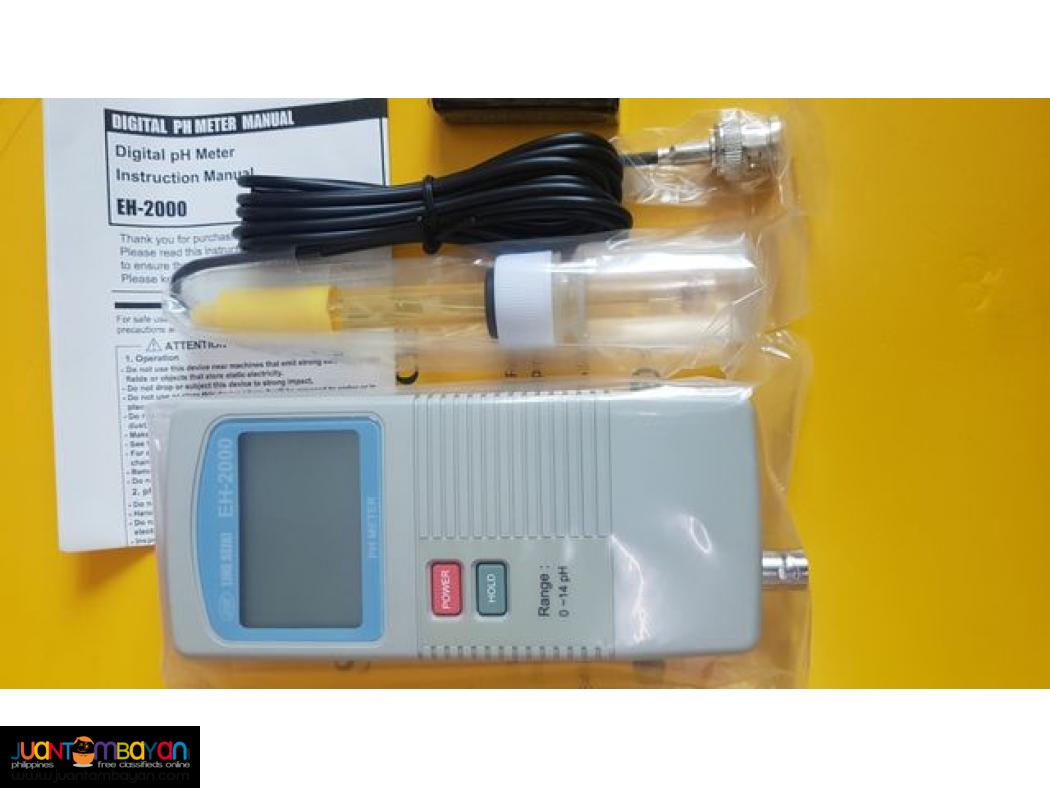 pH Meter, Digital pH Meter, pH Electrode, Line Seiki EH-2000