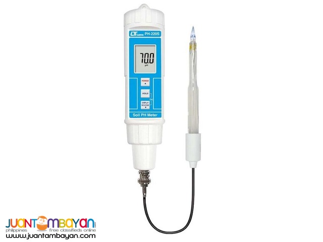 Soil pH Meter, pH Soil Meter with SPEAR TIP pH Electrode, PH-220S