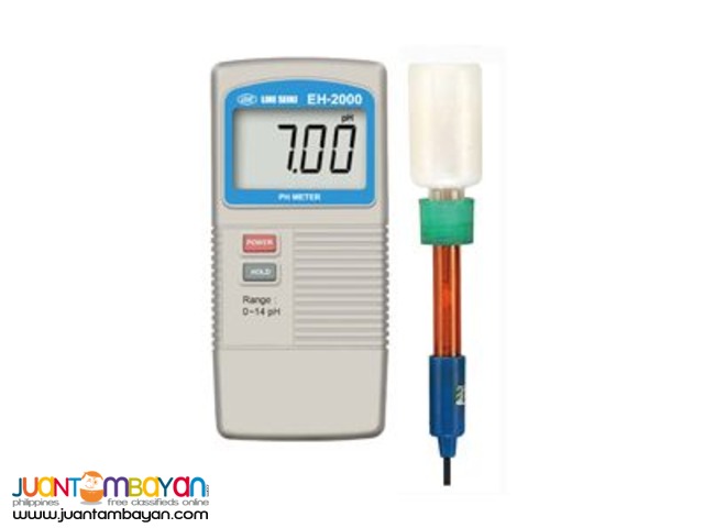 pH Meter, Digital pH Meter, pH Electrode, Line Seiki EH-2000