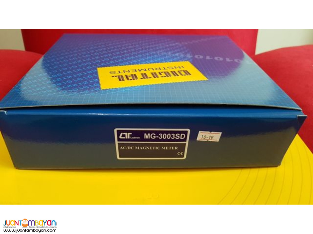 Gauss Meter, Tesla Meter, Magnetometer, Datalogger, Lutron