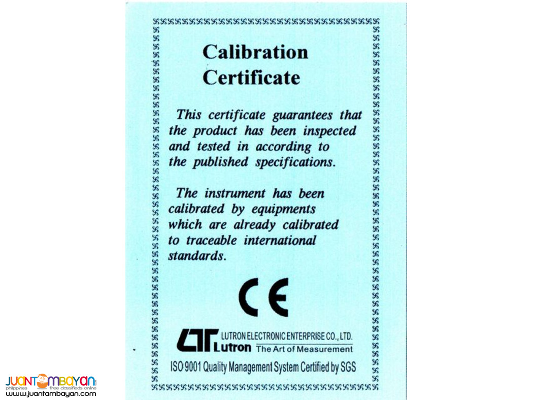 Gauss Meter, Tesla Meter, Magnetometer, Datalogger, Lutron