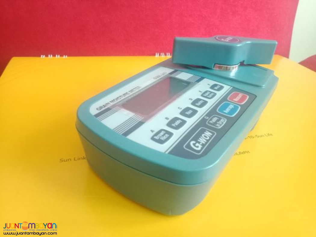 Grain Moisture Meter, Palay Moisture Meter, Rice Moisture Meter