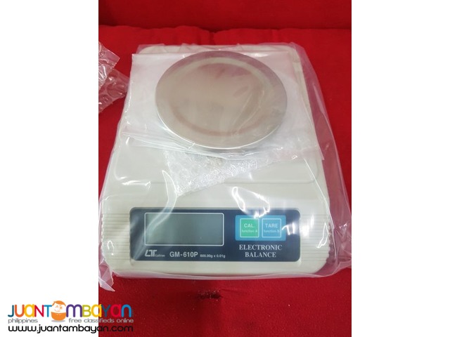 Digital Scale, Electronic Balance, Top Loading Balance, (600g x 0.01g)