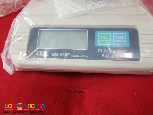 Digital Scale, Electronic Balance, Top Loading Balance, (600g x 0.01g)