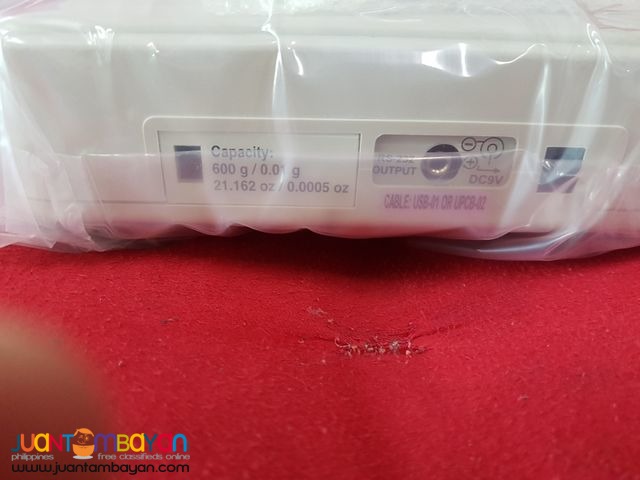 Digital Scale, Electronic Balance, Top Loading Balance, (600g x 0.01g)