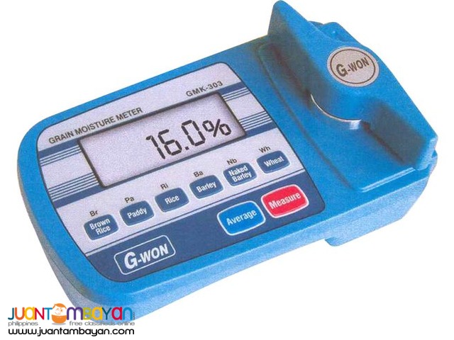 Grain Moisture Meter, Palay Moisture Meter, Rice Moisture Meter