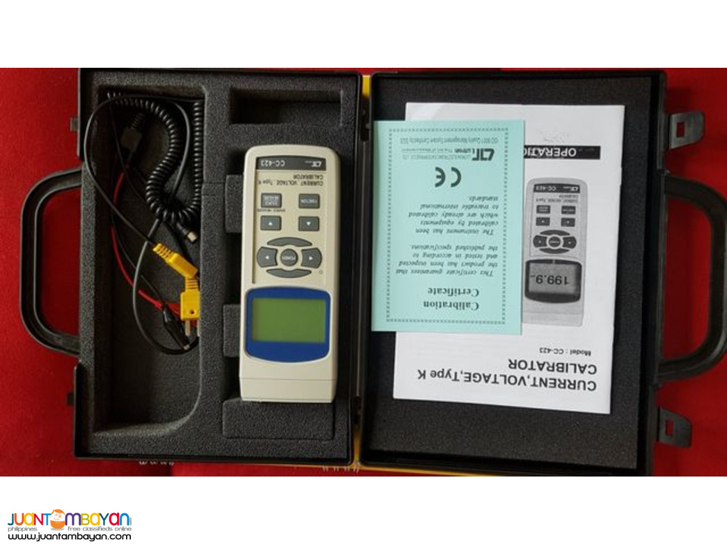 Process Calibrator, Current Simulator, Voltage Simulator, Lutron