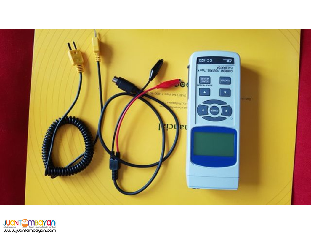 Process Calibrator, Current Simulator, Voltage Simulator, Lutron