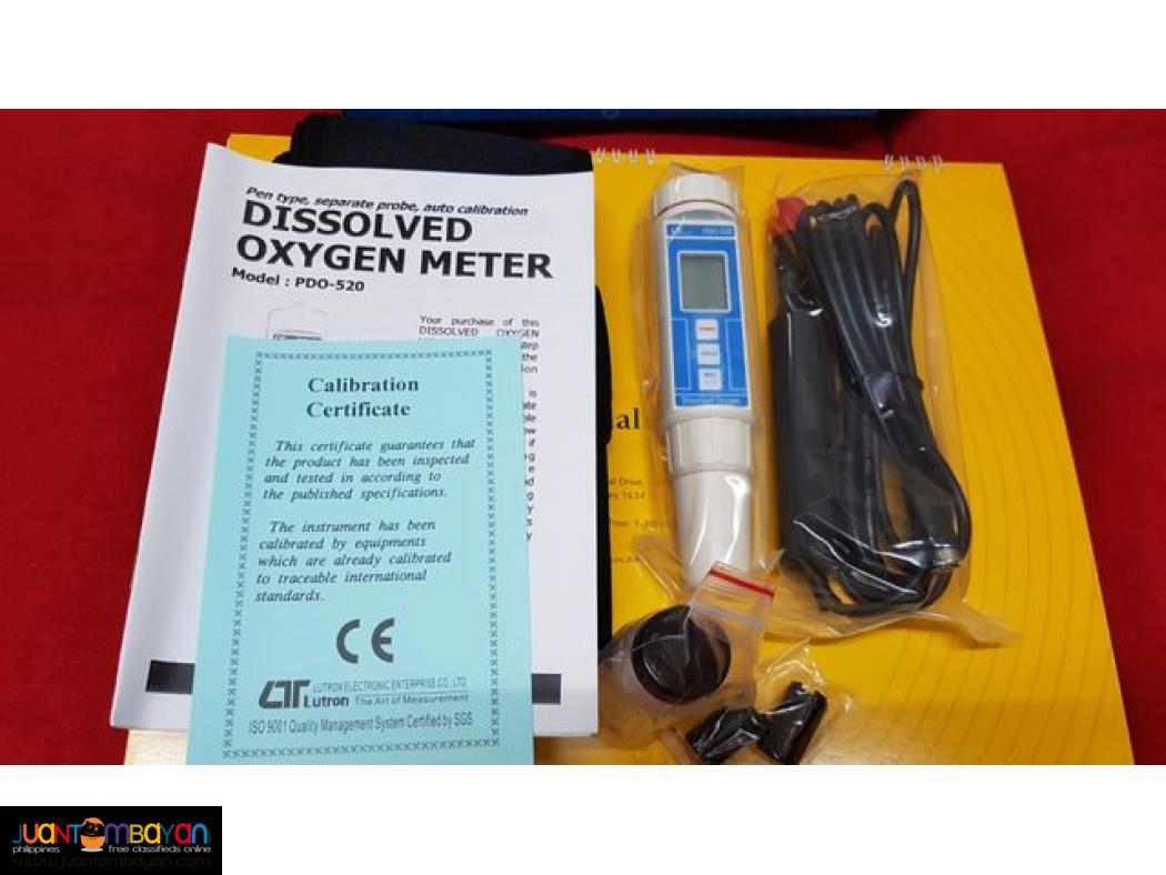 Dissolved Oxygen Meter, DO Meter, DO Probe with 4 meters cable