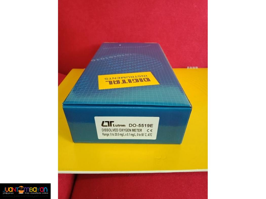 DO Meter, Dissolved Oxygen Meter, Lutron DO-5519E