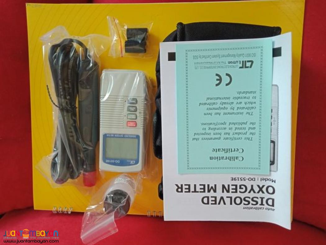 DO Meter, Dissolved Oxygen Meter, Lutron DO-5519E